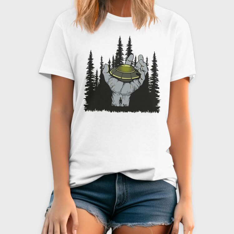 Alien Hand Forest, Tricou Barbati (Unisex)