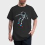 Space Surfer, Tricou Barbati (Unisex)