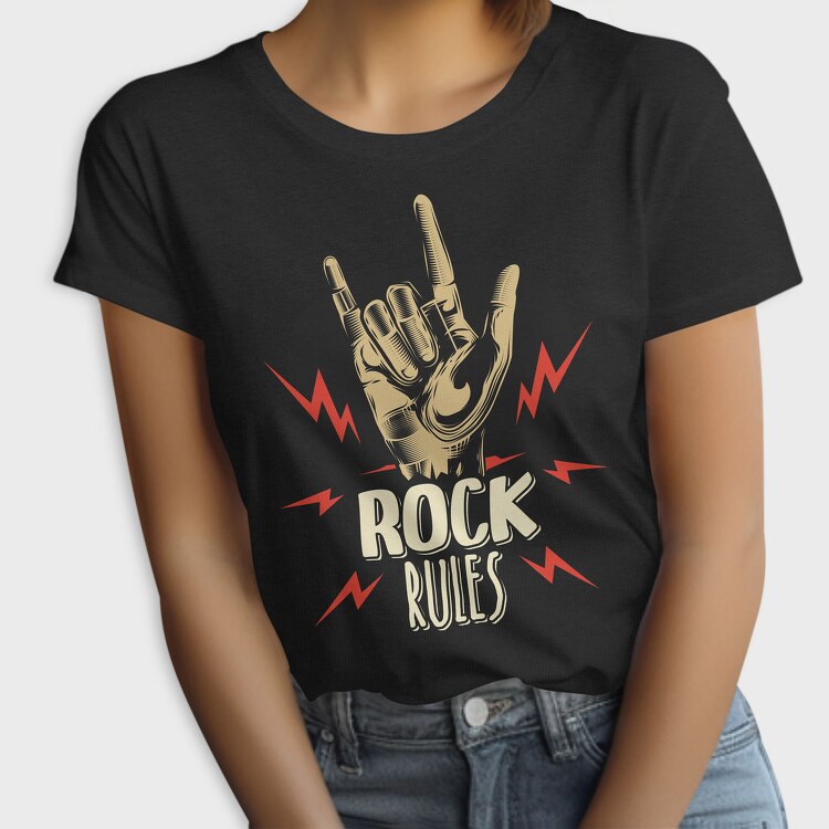Rock On Rules, Tricou Femei