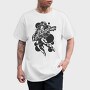Rockin Guitar Ninja, Tricou Barbati (Unisex)