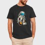 Spacewalker Moonwalk, Tricou Barbati (Unisex)