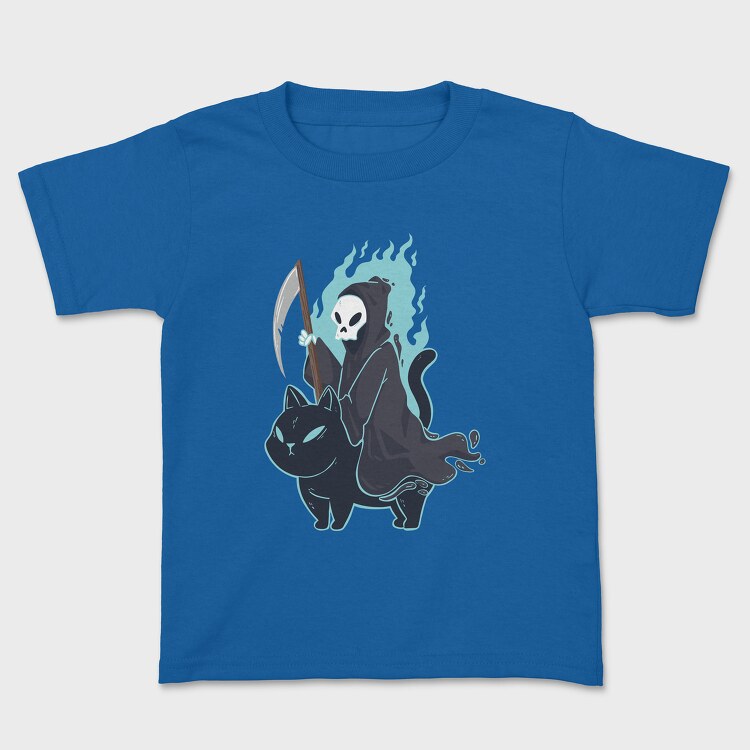 Tricou Copii, Reaper And Cat