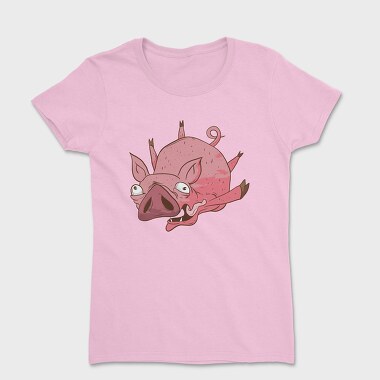 Tricou Femei, Flying Pig