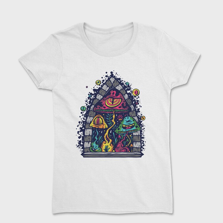 Trippy Shrooms, Tricou Femei