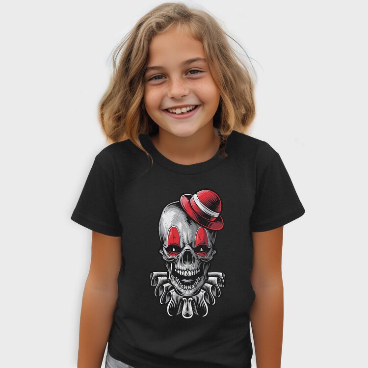 Skull Clown Cap, Tricou Copii