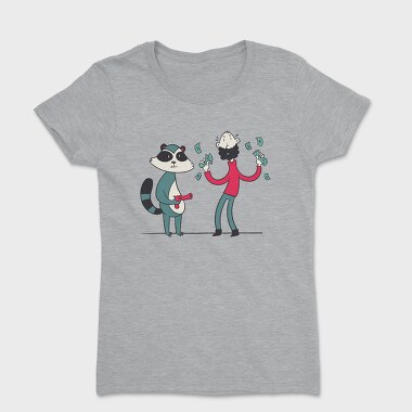 Tricou Femei, Raccoon Guy