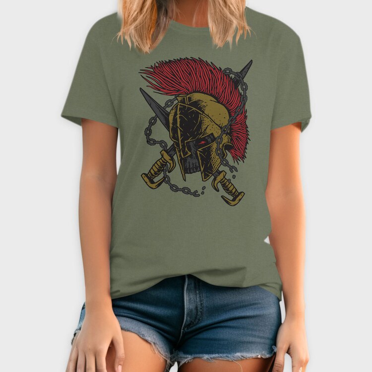 Spartan Warrior 1, Tricou Barbati (Unisex)