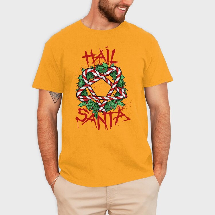 Hail Santa, Tricou Barbati (Unisex)