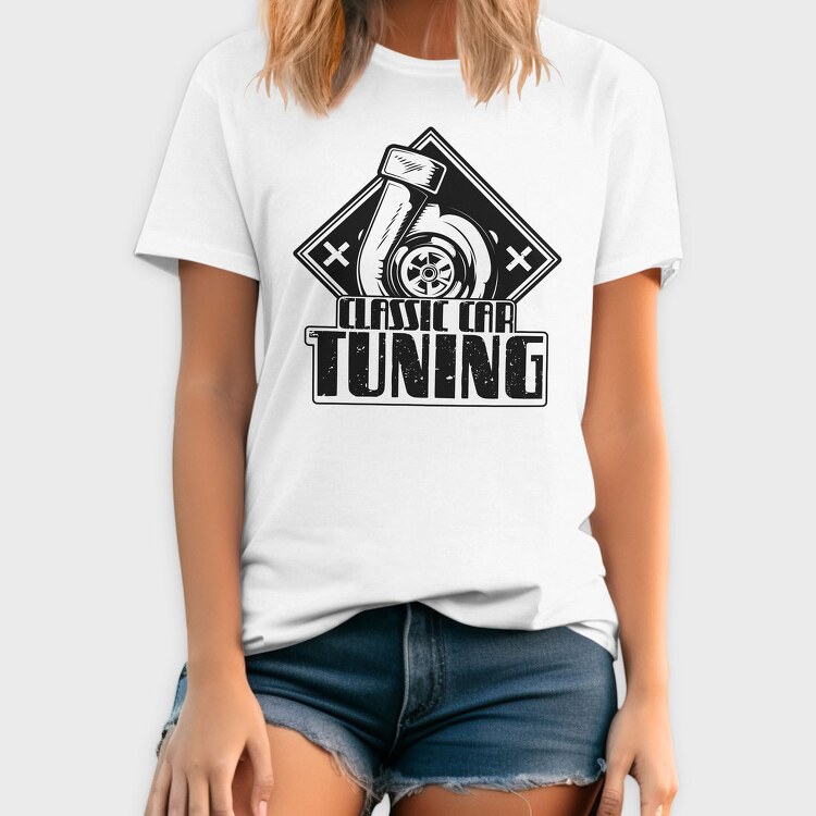 Classic Car Tuning, Tricou Barbati (Unisex)