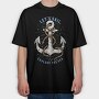 Sail The Sea, Tricou Oversize Barbati (Unisex)