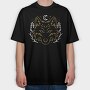 Golden Wolf Dreams, Tricou Oversize Barbati (Unisex)