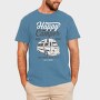 Happy Camper, Tricou Barbati (Unisex)
