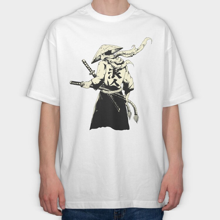 Samurai Sword, Tricou Oversize Barbati (Unisex)