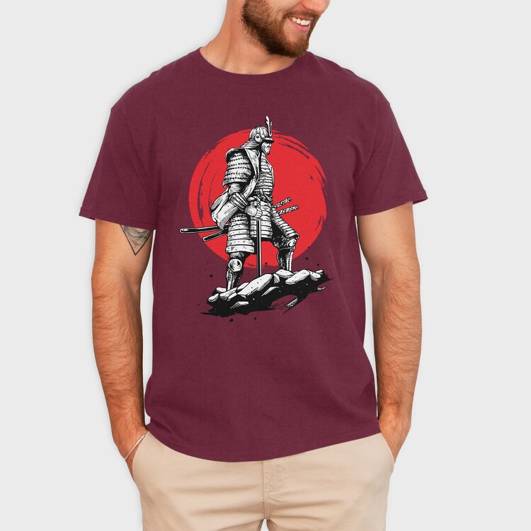 Samurai Warrior 1, Tricou Barbati (Unisex)
