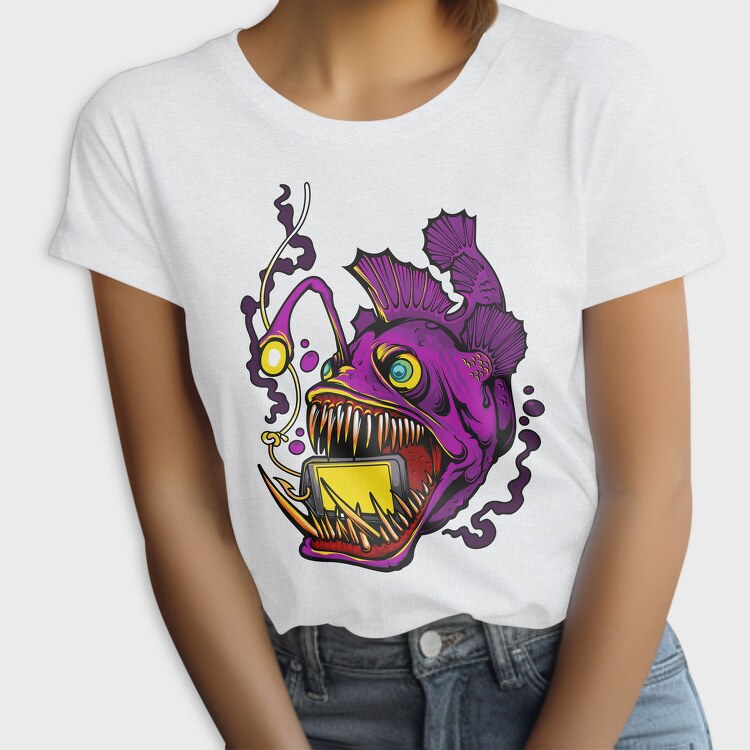 Angler Fish Glow, Tricou Femei