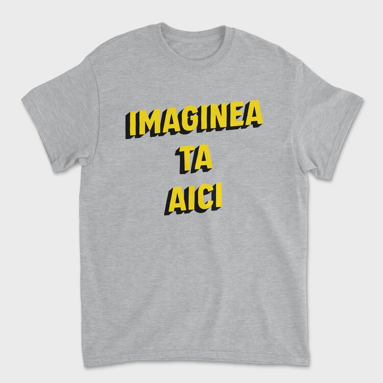 Personalizat, Tricou Barbati (Unisex)