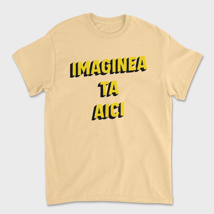 Personalizat, Tricou Barbati (Unisex)