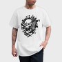 Skull Crown Roar, Tricou Barbati (Unisex)