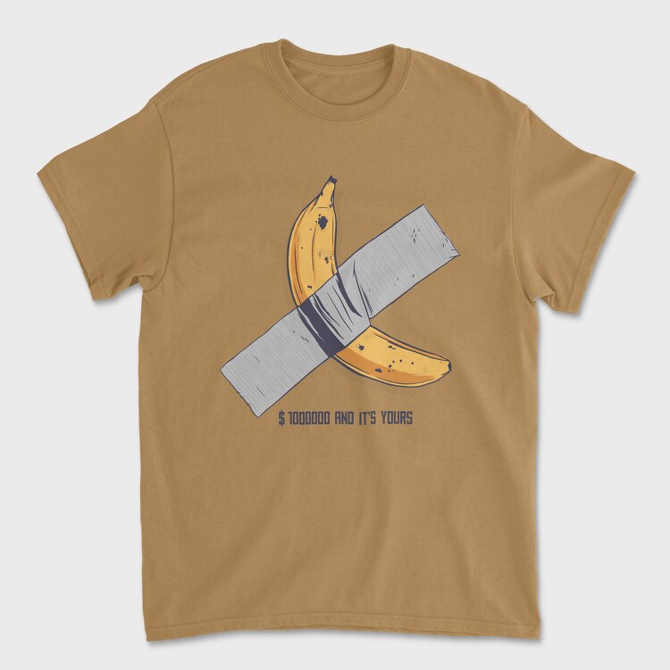 Banana Art, Tricou Barbati (Unisex)