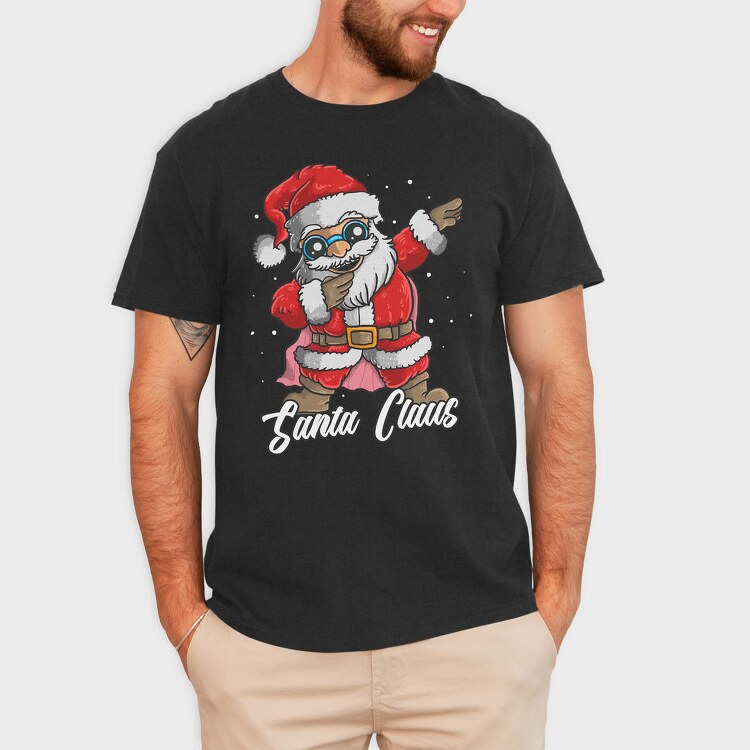 Santa Claus Cool, Tricou Barbati (Unisex)