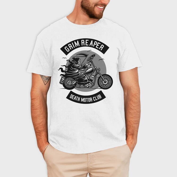 Grim Reaper Club, Tricou Barbati (Unisex)
