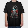 Cyberpunk Hero, Tricou Oversize Barbati (Unisex)