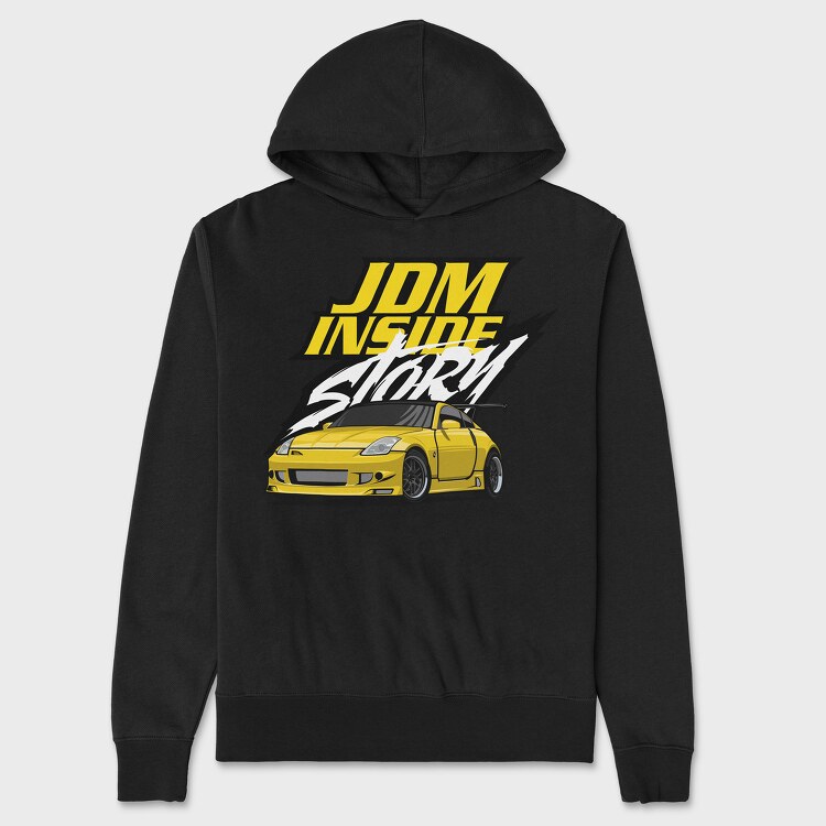 Jdm Inside Story 350Z, Hanorac Oversize Barbati (Unisex)