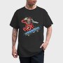 Santa Skateboarding, Tricou Barbati (Unisex)