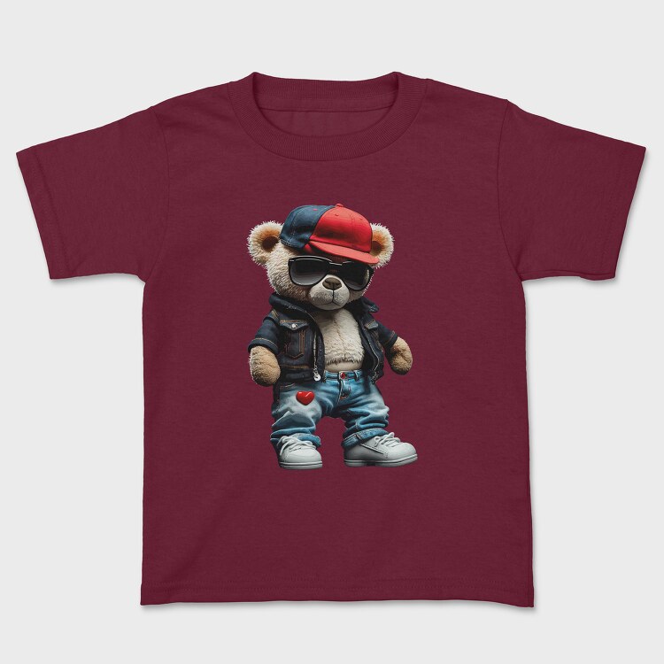 Cool Teddy Bear, Tricou Copii