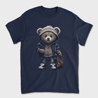 School Teddy Bear, Tricou Barbati (Unisex)