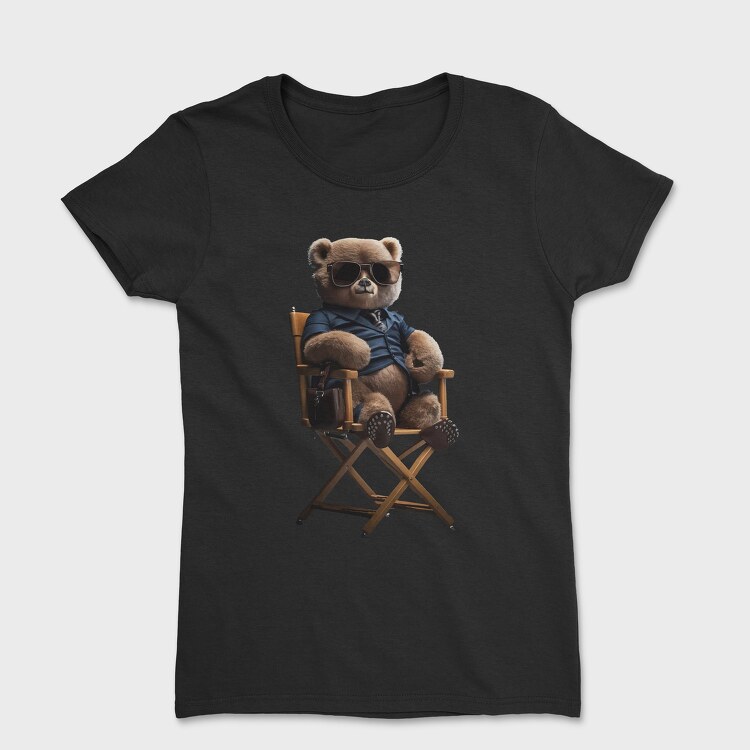 Teddy Bear on Chair, Tricou Femei