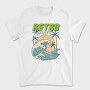 Retro Wave, Tricou Barbati (Unisex)