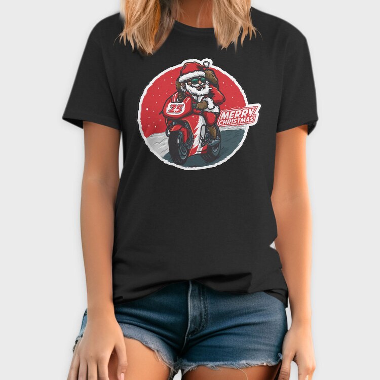Santa Speedster, Tricou Barbati (Unisex)
