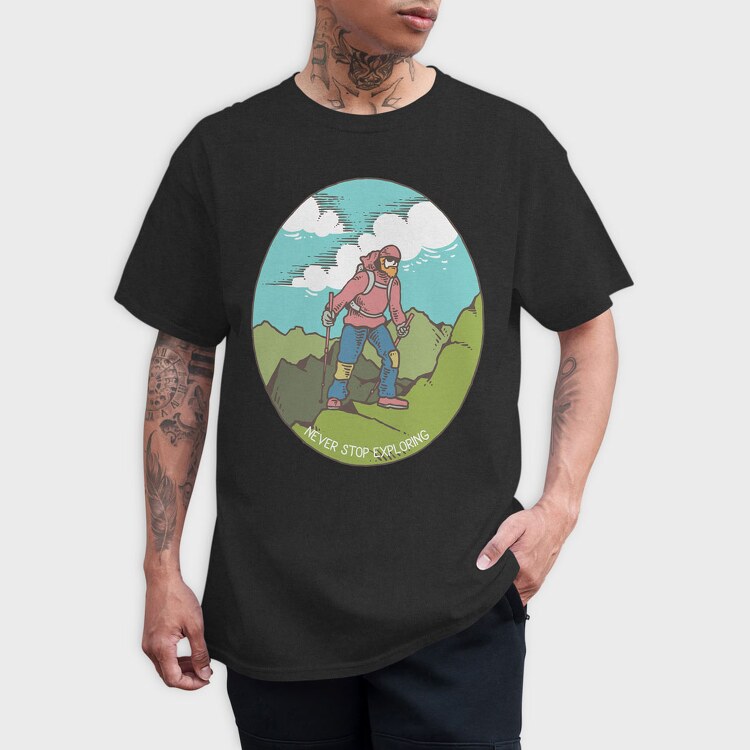 Kilimanjaro, Tricou Barbati (Unisex)