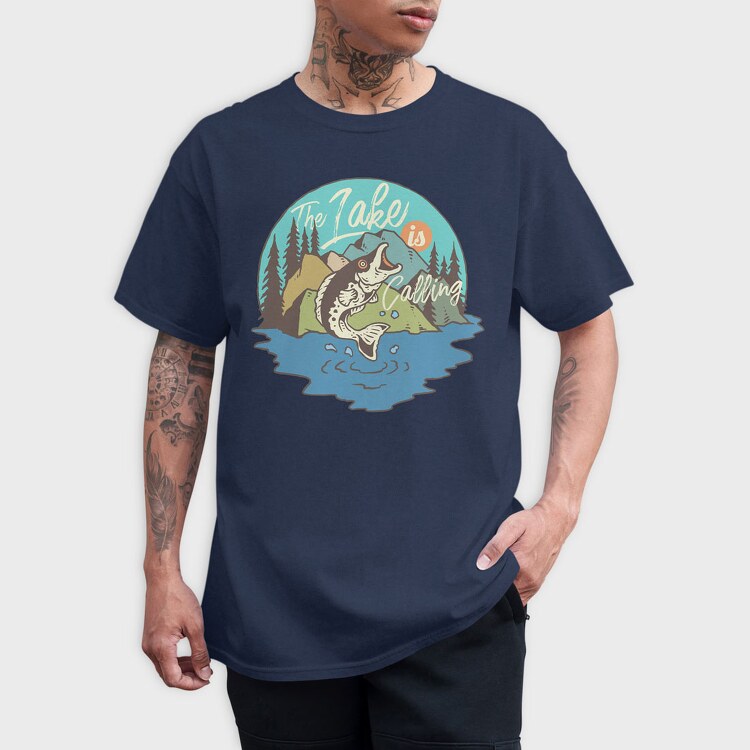 Big Fish, Tricou Barbati (Unisex)