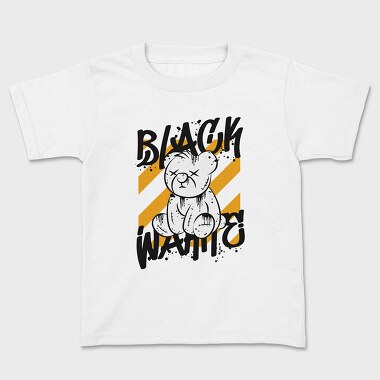 Black Wahite Bear, Tricou Copii