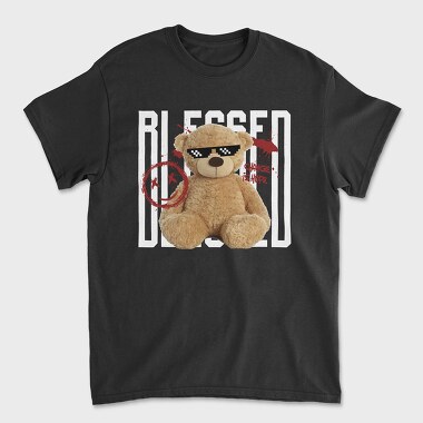 Blessed Bear, Tricou Barbati (Unisex)