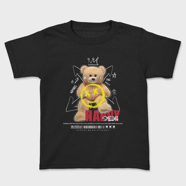 Happy Smiling Bear, Tricou Copii