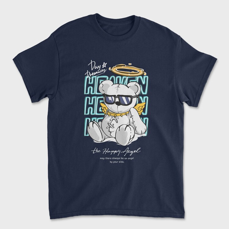 Heaven Bear, Tricou Barbati (Unisex)