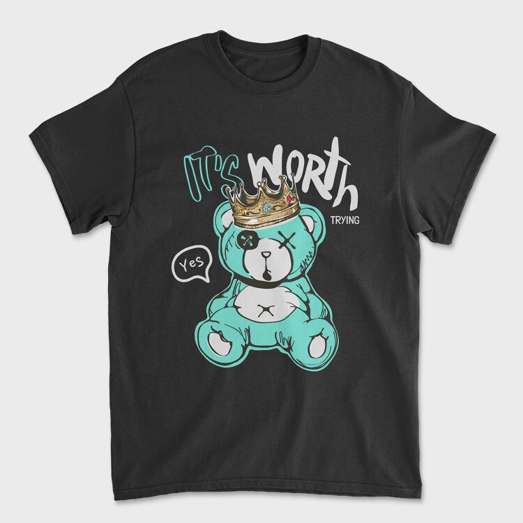 Its Worth Bear, Tricou Barbati (Unisex)