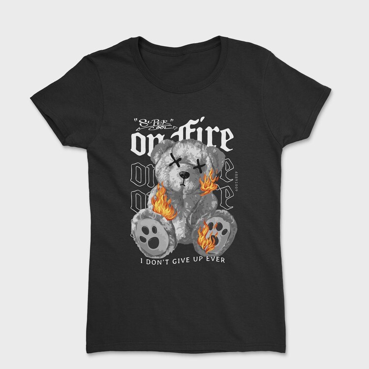 On Fire Bear, Tricou Femei