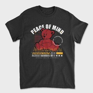 Peace of Mind Bear, Tricou Barbati (Unisex)