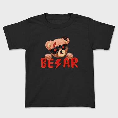 Rock Ac Dc Bear, Tricou Copii