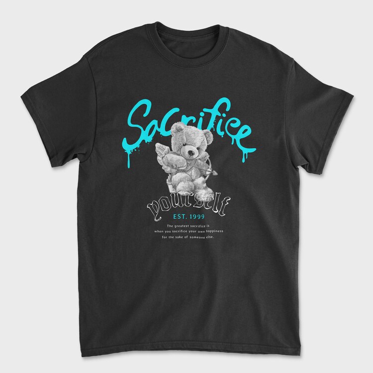 Sacrifice Bear, Tricou Barbati (Unisex)