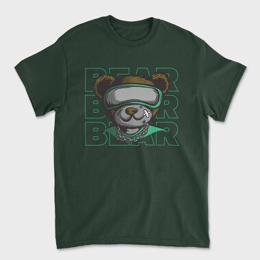 Sunglasses Bear, Tricou Barbati (Unisex)