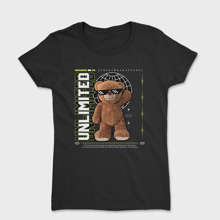 Unlimited Bear, Tricou Femei