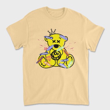 Yellow Teddy Bear, Tricou Barbati (Unisex)