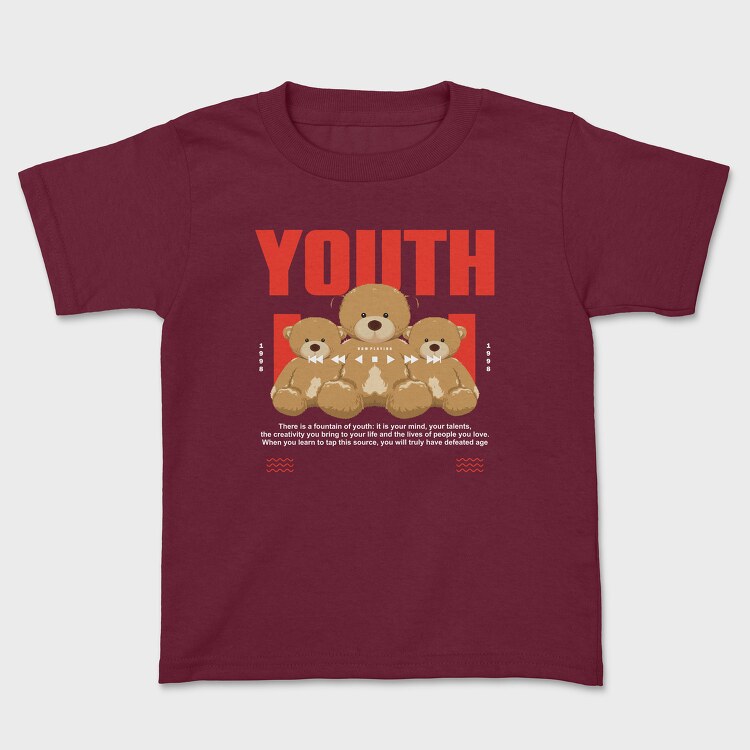 Youth Bear, Tricou Copii