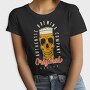 Beer Skull Original, Tricou Femei