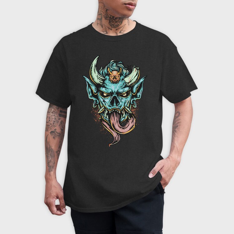 Demon Grin, Tricou Barbati (Unisex)